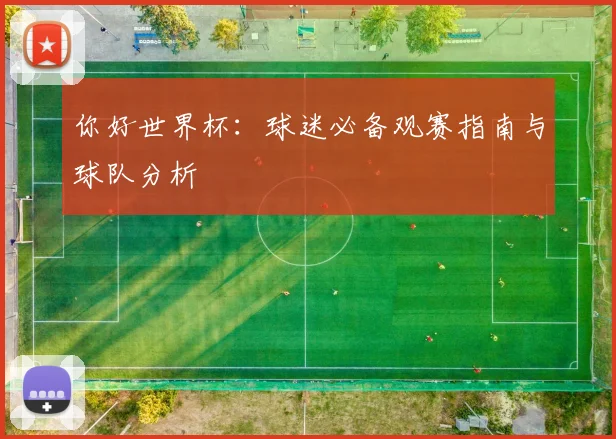 你好世界杯：球迷必备观赛指南与球队分析