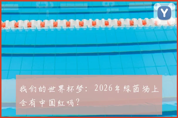我们的世界杯梦：2026年绿茵场上会有中国红吗？